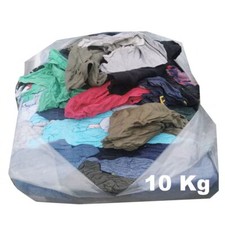 Baumwoll Putzlappen im 10kg Sack Putztücher Reinigungstücher Werkstatt Haushalt