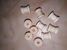 Mini Holzspulen natur 10