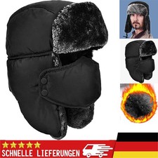 Piloten Pelzmütze Fellmütze