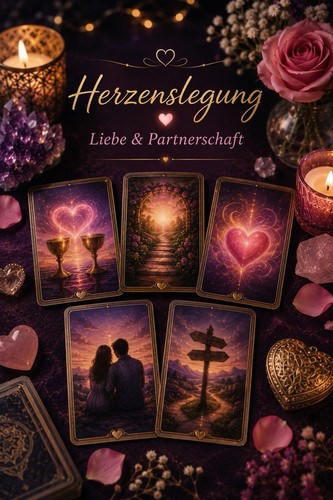 Herzenslegung kartenlegen - herzenslegung, –