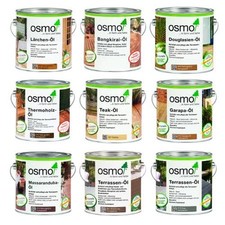OSMO Terrassenöl versch. Farben 0,75L / 2,5L Garapa Douglasie Bangkirai Teak-Öl