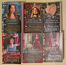 6 x Philippa Gregory -  Historischer Romane