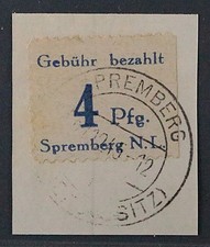 SPREMBERG  2 b, seltene Farbe