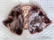 SAGA MINK Nerz Pelz Mantel Stola Bolero Fell Fell Luxus Natur TOP Zustand