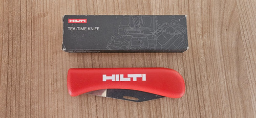 Hilti tea time - time, knife