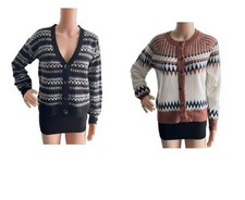 Damen Jacke Norweger Muster