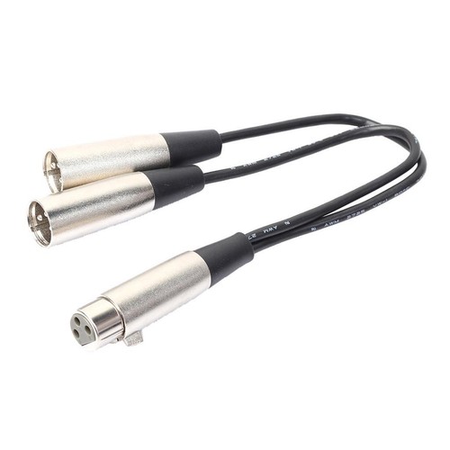 Xlr kabel splitter - y,