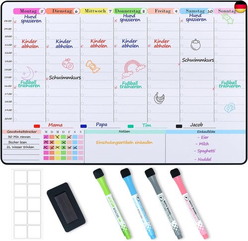 Poprun magnetisch whiteboard - poprun,