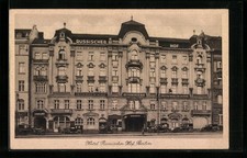 AK Berlin, Hotel Russischer Hof in der Georgenstr. 21-22, Straßenansicht 