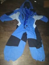 Schneeanzug Blau Skogstad Größe 110 (ca. 3 Jahre), mit Kapuze 