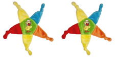 2 x Schnatterinchen gelb Heunec Schnuffelstern Stern Schmusetuch Schnuffeltuch