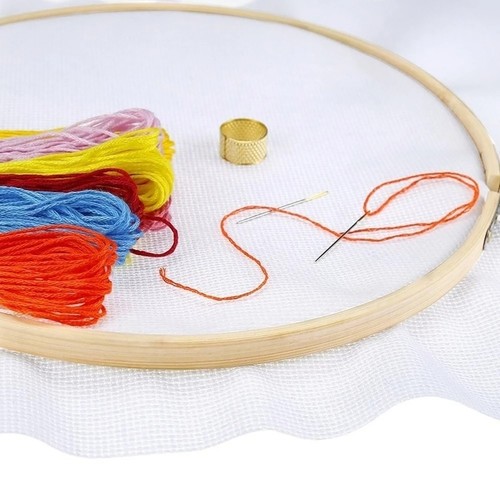 Embroidery stitching punch - stitching,