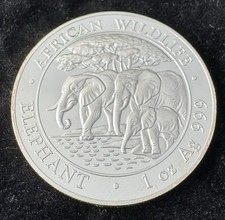 10 x 1 oz Silber Somalia