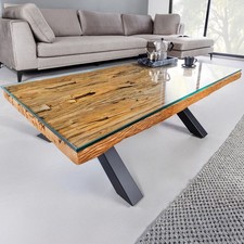 Massivholz Couchtisch