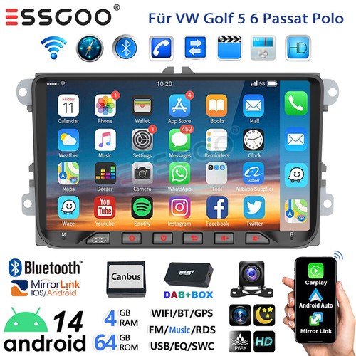 Dab 64gb android14 carplay - 4+64gb,