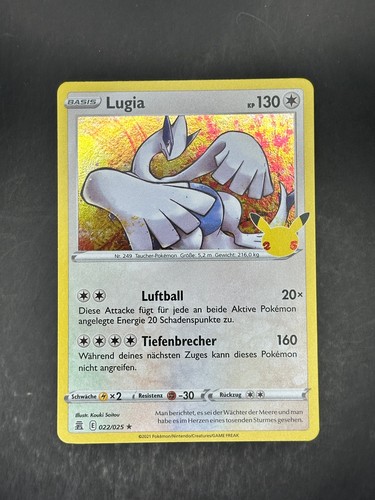 Lugia 022 025 - 022/025, rare