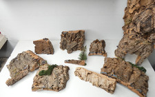 Felsen aus Natur Borke mit