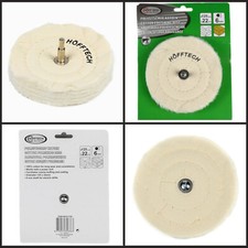 Polierscheibe Baumwolle Schwabbelscheibe Holz Metall 125mm Bohrmaschiene Politur