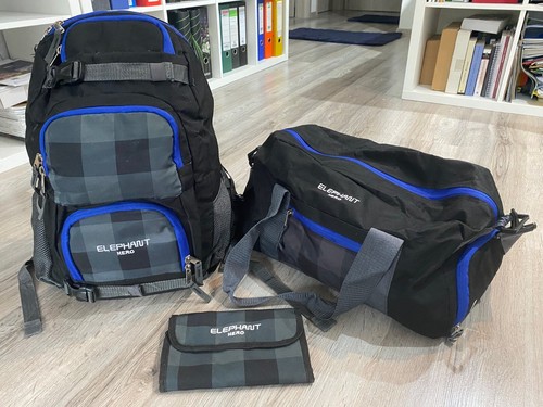 Schulrucksack set elephant - schulrucksack-set,,