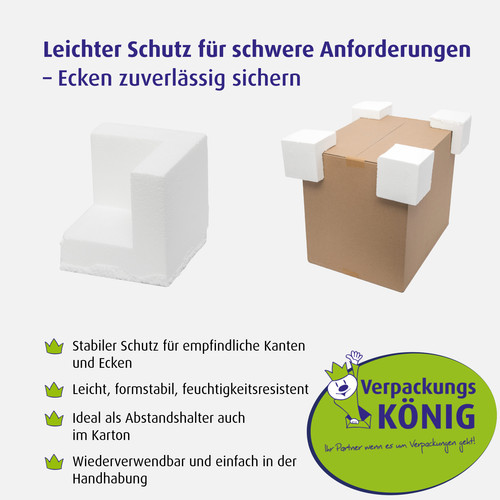 Eckenschutz aus styropor menge - styropor,
