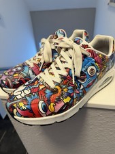 Skechers Herren Sneaker Turnschuhe Größe 45 Keith Haring Kult Gayl NP 119€