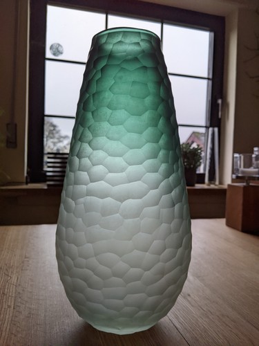 Carved vase - carved,