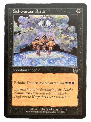 Magic the gathering - the, schwarzer
