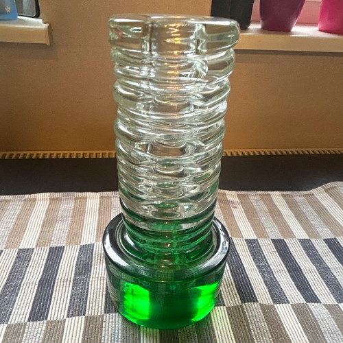 Bohemia glass vase glas - glass,