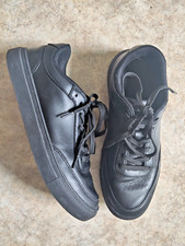 vegane, schwarze Sneakers - NAE Vegan Shoes - Größe 39