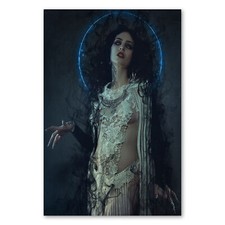 Postereck 2830 Poster Leinwand Frau Horror, Vampir Gothic Weiblich Dämon Dracula