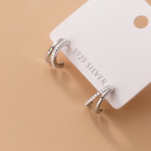 Ohrstecker halb creolen - ohrstecker,