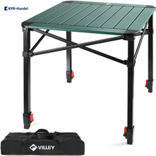VILLEY Aluminium Campingtisch 52 * 52 * 65cm
