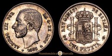 ALFONSO XII 1 Peseta (5,03