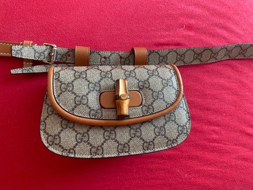 Gucci bamboo 1947 belt bag - bamboo,