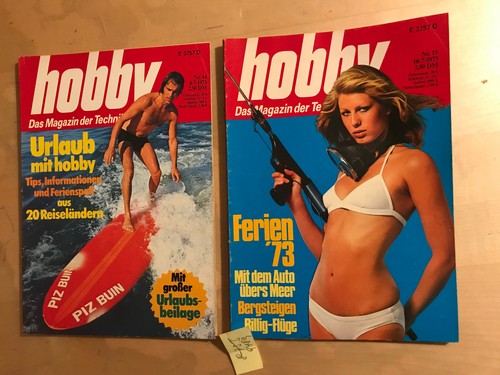 Hobby magazin hefte von 1973 - hobby, 2