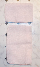 Bettwäsche Kleines Bett ?️o. Wiege Rosa Decke + Kissen 8x5cm / 4x6cm Puppenhaus