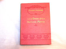 Unsere Deutsche Meister - Friedrich v. Hausegger / Bruckmann Verlag 1901