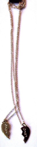 Kette partnerketten herz love - kette,