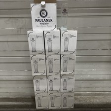  6 PAULANER WEISSBIERGLÄSER /