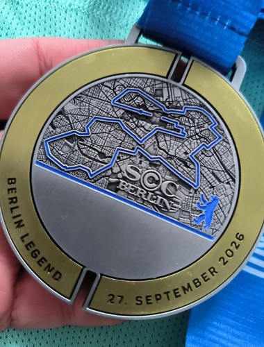Berlin marathon medaille 2026 - berlin,