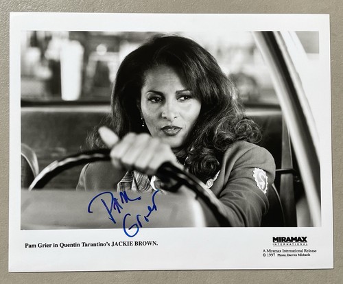 Pam grier signed - grier,