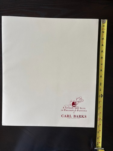 Carl barks lithographic suite - carl,