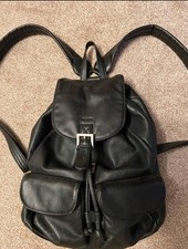 Picard Lederrucksack Schwarz