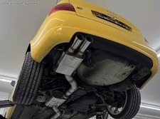  Edelstahl Sportauspuff-Komplettanlage Ø90mm Audi S4 B5 2x80mm