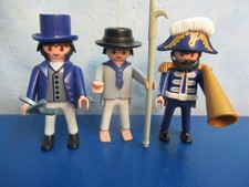 3 x Matrose Maat Kapitän Figuren zu 3740 6348 Admiral Segler Playmobil 7538