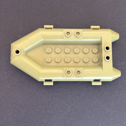Lego boot 11x6x1 - 1x, olivegrün