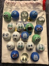 20 Murmeln aus der Sammelaktion Murmelfieber vom Real inkl. Murmelsack