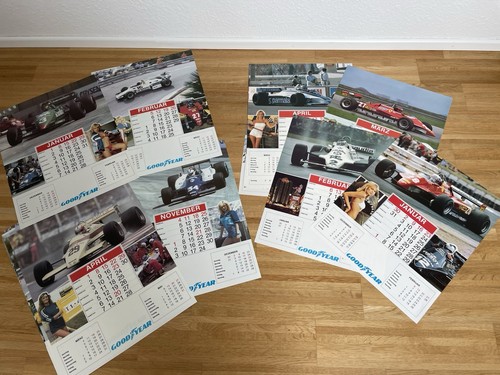 Goodyear formel kalender - goodyear, 1