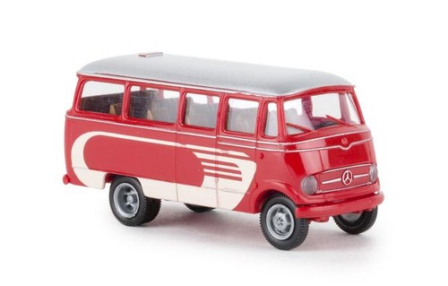 Brekina mercedes 319 rot - brekina,