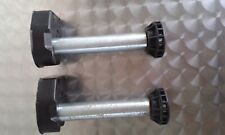 1x2 Stück Tischbeine Metall H: 20 cm x Durchmesser 5,5 cm Stückgewicht 207 Gramm